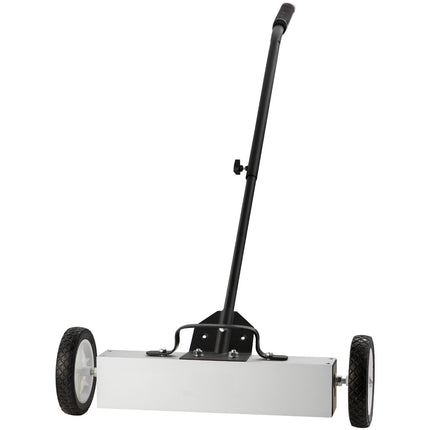 Rolling Magnetic Sweeper 18-Inch, Wheels, Telescoping Handle