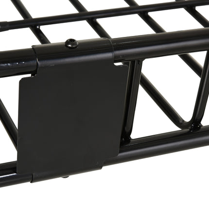 Universal Roof Rack Basket, Metal, Adjustable, 162x99x16 cm