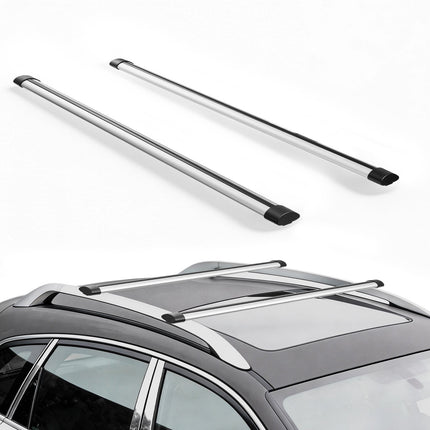 Roof Rack Cross Bars, Aluminum 1350 mm, 100 kg Load