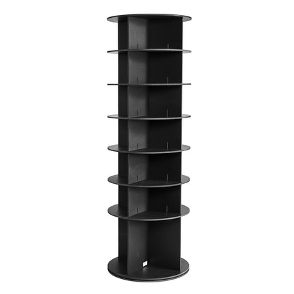 Rotating Shoe Rack Tower, 7-Tier 360, Holds 28 Pairs