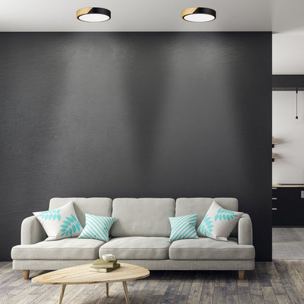 Apaļa LED griestu lampa ar 18 gaismas diodēm