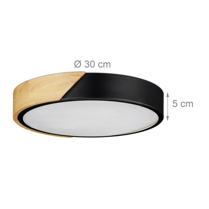 Apaļa LED griestu lampa ar 18 gaismas diodēm