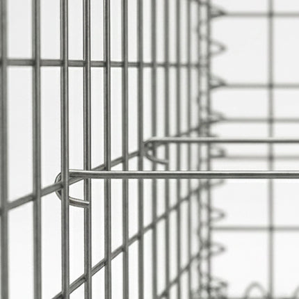 Apaļš tērauda gabions stādīšanai, 90x40 cm
