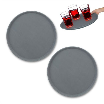 Apaļas servēšanas paplātes, 2 gab. iepakojumā, 45 cm
