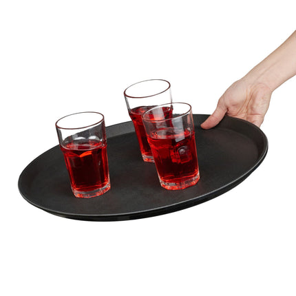 Apaļu servēšanas paplāšu komplekts, 3 gab., 40 cm