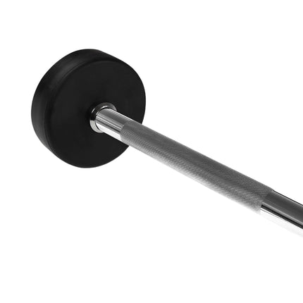 Ar gumiju pārklāts stienis, 15 kg, izturīgs rokturis