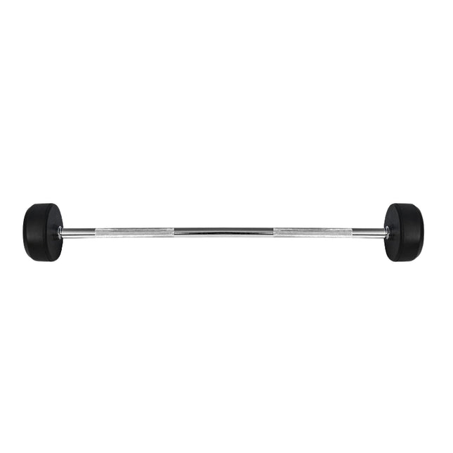 Ar gumiju pārklāts stienis, 40 kg, izturīgs rokturis