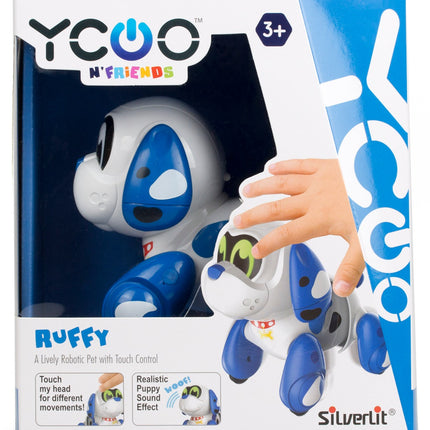 Ruffy robota rotaļlieta ar interaktīvām funkcijām un tālvadības pulti