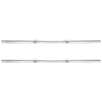 SBR20 Linear Guide Rail Set 1500mm, 2 Rails 4 Blocks