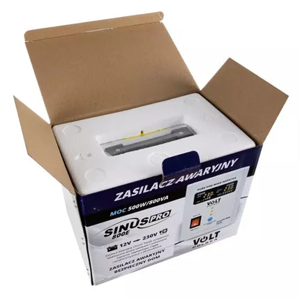 SINUS PRO 800 E 12/230 W avārijas barošanas avots