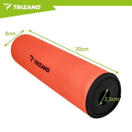 SUP dēļa airu pludiņš, 30 cm oranžs NBR putu materiāls