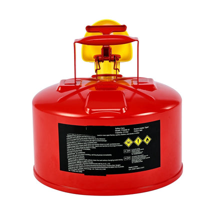 Safety Gas Can 2.5 Gal Type I, Flame Arrester, Funnel