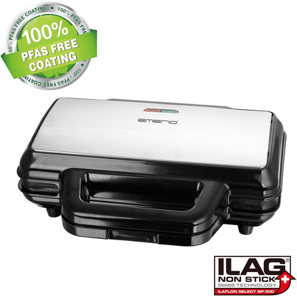 Sandwich iron with Ceramic Coating