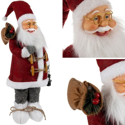 Ziemassvētku vecīša figūriņa 60 cm Ruhhy 22354