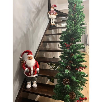 Ziemassvētku vecīša figūriņa 60 cm Ruhhy 22354