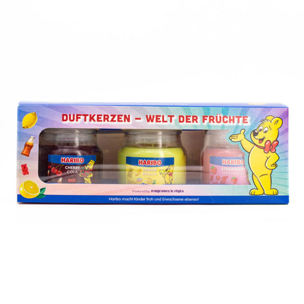 Aromātisko sveču dāvanu komplekts - 3 stikla burciņu sveces
