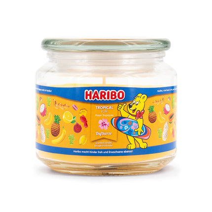 Aromātiskās sveces burciņa, 300g - Augļu un saldie aromāti