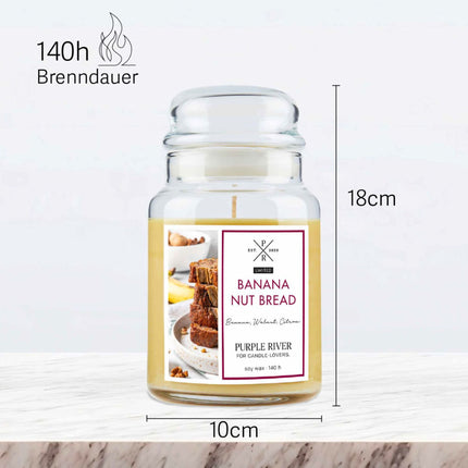Aromātiska sojas svece, 140 stundu degšanas laiks