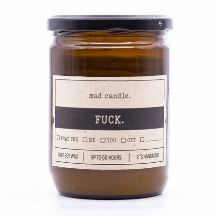 Aromātiskā sojas svece - citrona un apelsīna aromāts, stikla burciņa