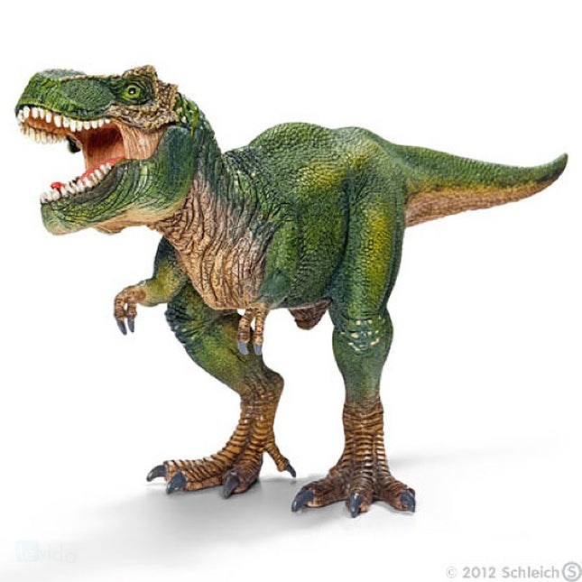 Šleiha dinozauri tiranozaurs rekss