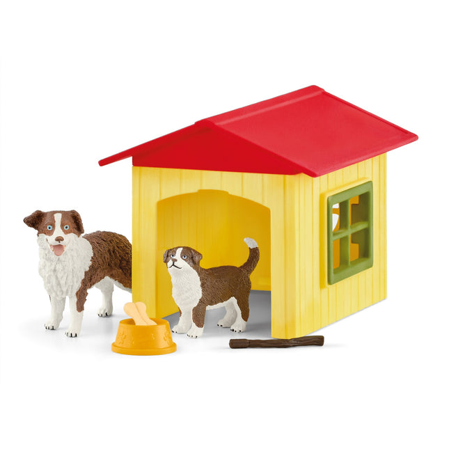 Schleich Farm pasaulei draudzīgā suņu būda