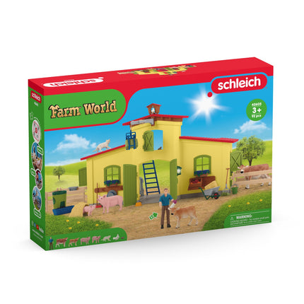 Schleich Farm World rotaļu komplekts Liela ferma ar dzīvniekiem
