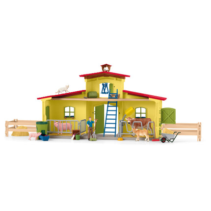 Schleich Farm World rotaļu komplekts Liela ferma ar dzīvniekiem