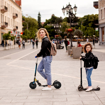 Skūtera riteņu komplekts ar 2 riteņiem