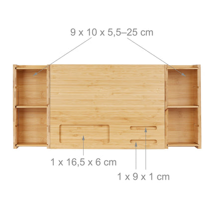 Screen stand and desk storage