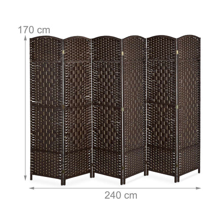 Ekrāna siena ar 6 paneļiem