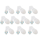 Security - lock for cabinets 10 pcs. White