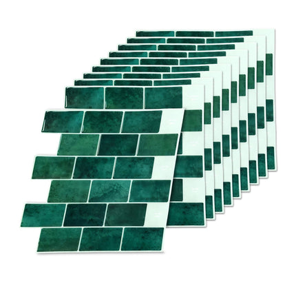 Pašlīmējošas 3D sienas flīzes, 30x30 cm, Metro Design