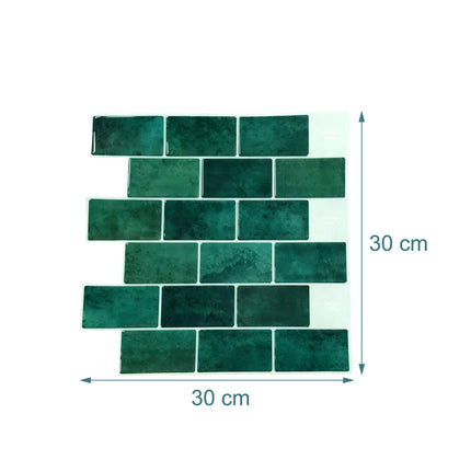 Pašlīmējošas 3D sienas flīzes, 30x30 cm, Metro Design