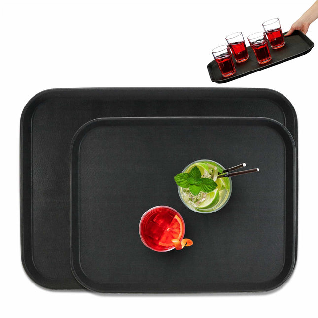 Serving tray set of 2