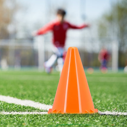 20 oranžu sporta konusu komplekts