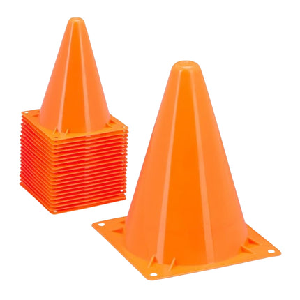 20 oranžu sporta konusu komplekts
