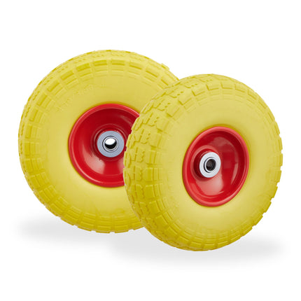 2 PU ķerras riepu komplekts