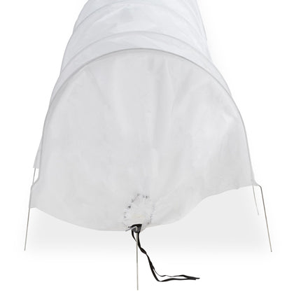 Set of 2 PVC Grow Tunnels 3.4 m