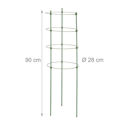 8 augu balstu komplekts 90 cm