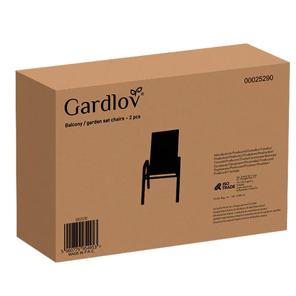 Dārza krēslu komplekts - 2 gab. Gardlov 25290