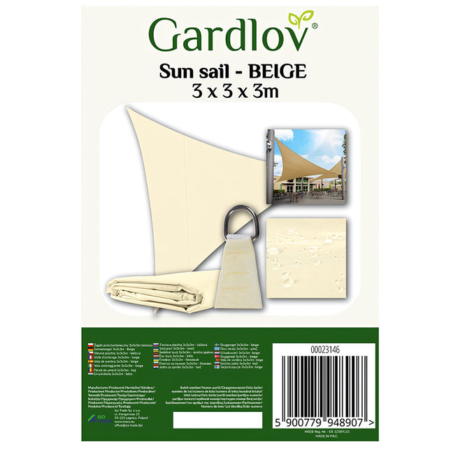 Abažūra bura 3x3x3 bēša Gardlov 23146