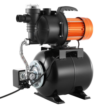 Shallow Well Pump 1100W, 19L Tank, 5300 LPH