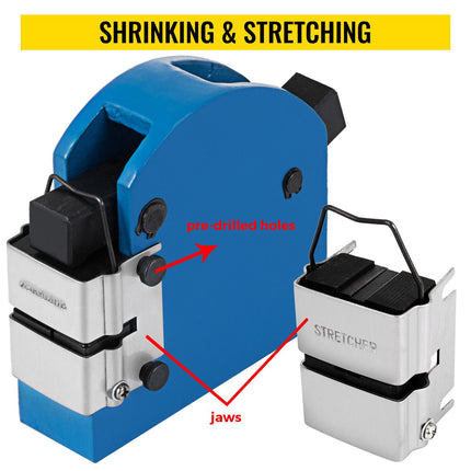 Sheet Metal Shrinker Stretcher, 2-in-1, 16–20 Gauge
