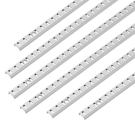 Shelf Pilaster Strips 72.7 Inch, 20 Pack With Screws