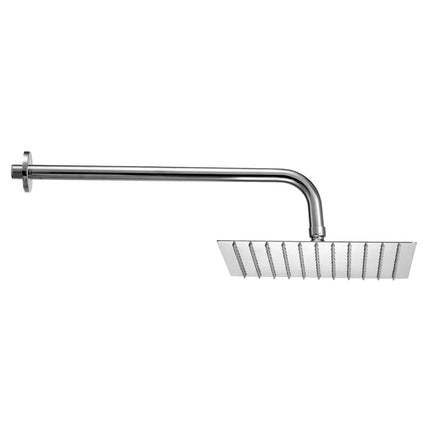 Shower Faucet Set, 10-Inch Square Rain Head, Handheld