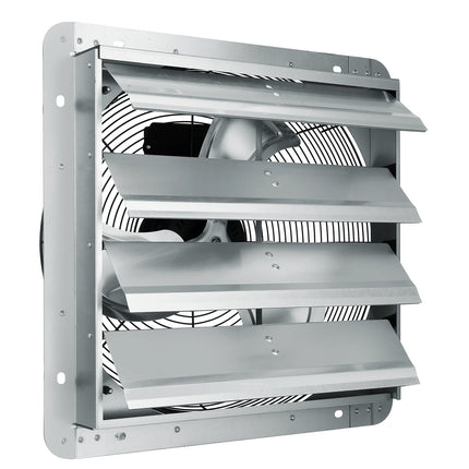 Shutter Exhaust Fan, 16-Inch Wall Mount, 1506 CFM