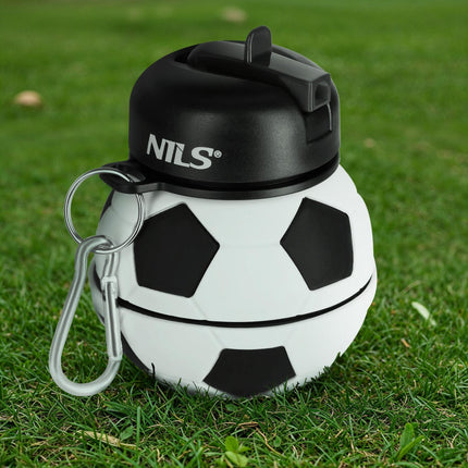 Silikona salokāmā krūze 550ml - futbola dizains