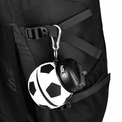 Silikona salokāmā krūze 550ml - futbola dizains