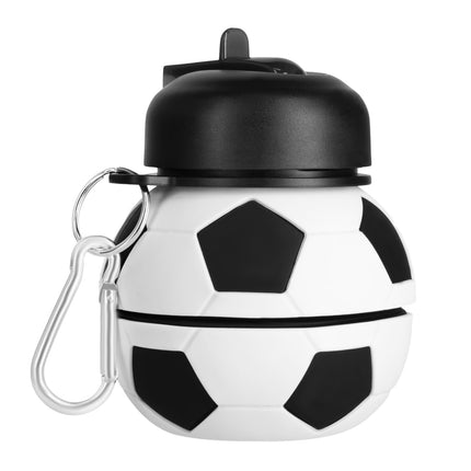 Silikona salokāmā krūze 550ml - futbola dizains