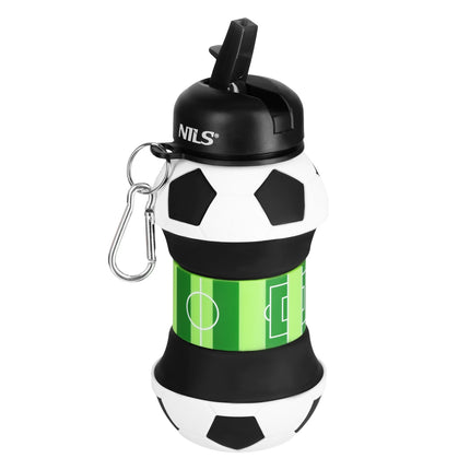 Silikona salokāmā krūze 550ml - futbola dizains